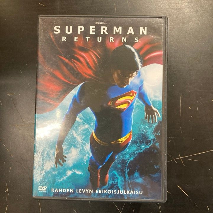 Superman Returns (erikoisjulkaisu) 2DVD (VG+/M-) -toiminta/sci-fi-